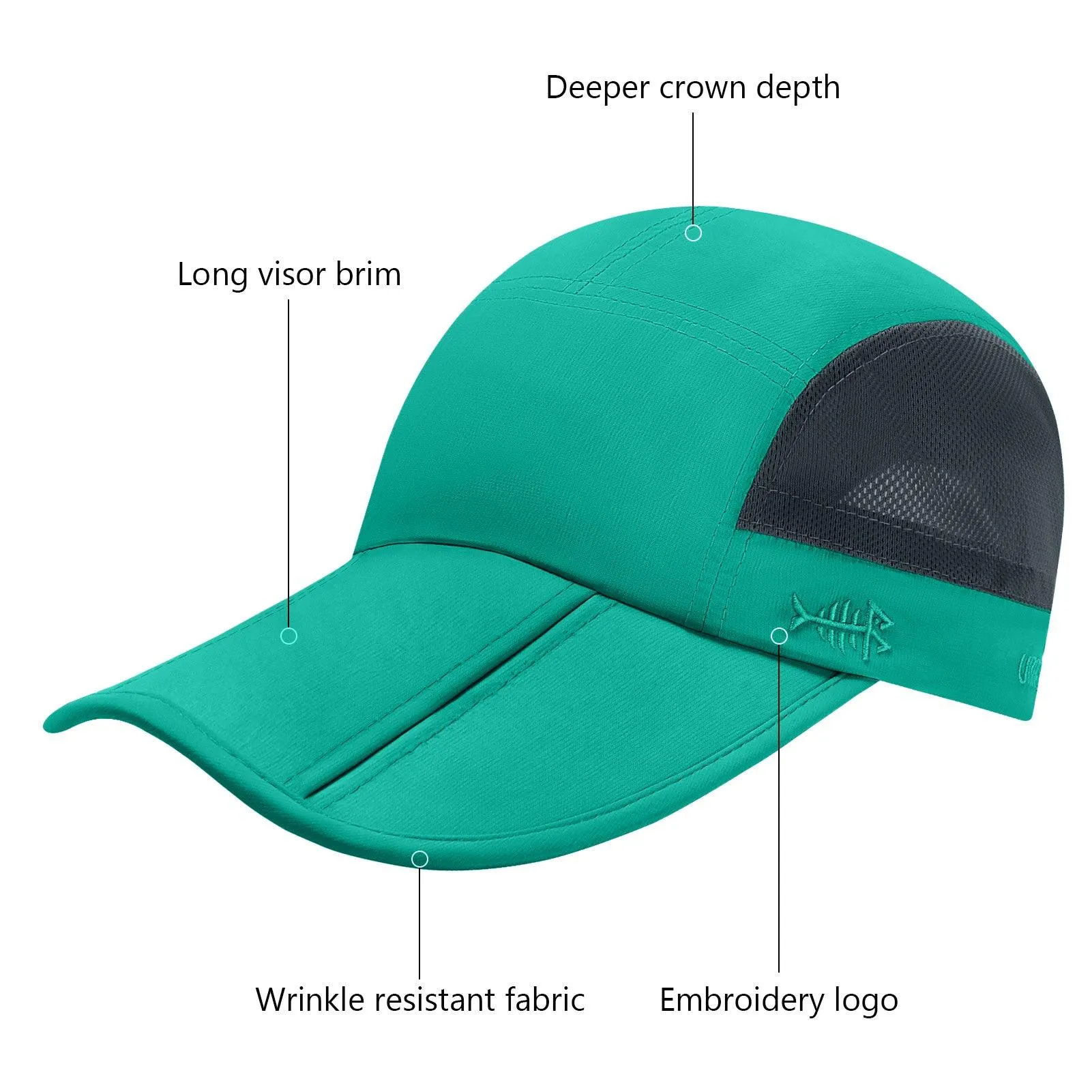 Unisex Folding Baseball Caps