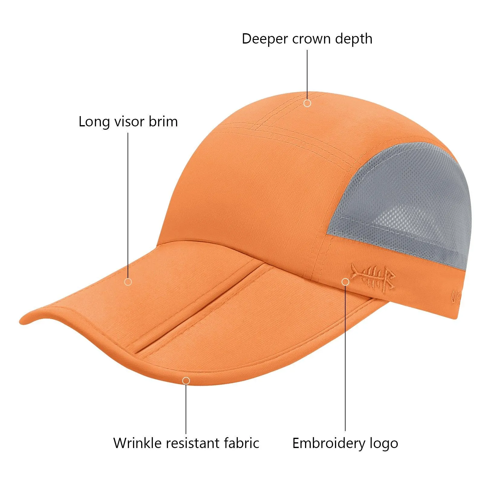 Unisex Folding Baseball Caps