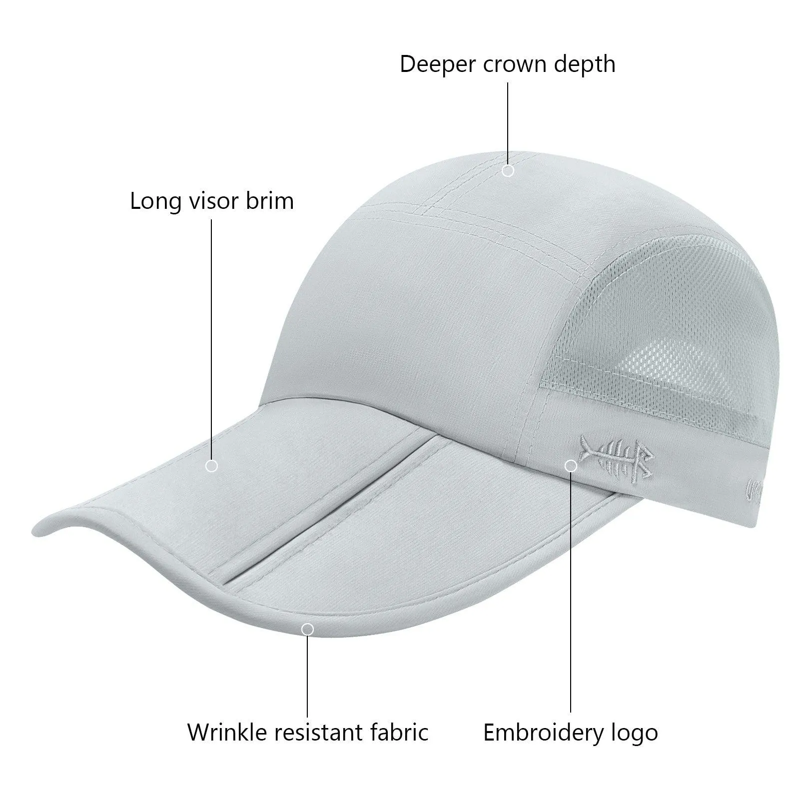 Unisex Folding Baseball Caps