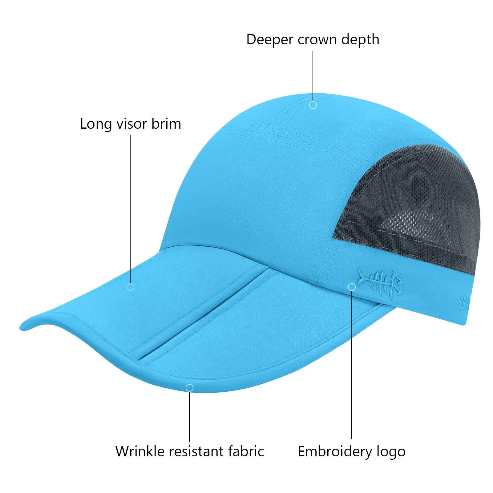 Unisex Folding Baseball Caps