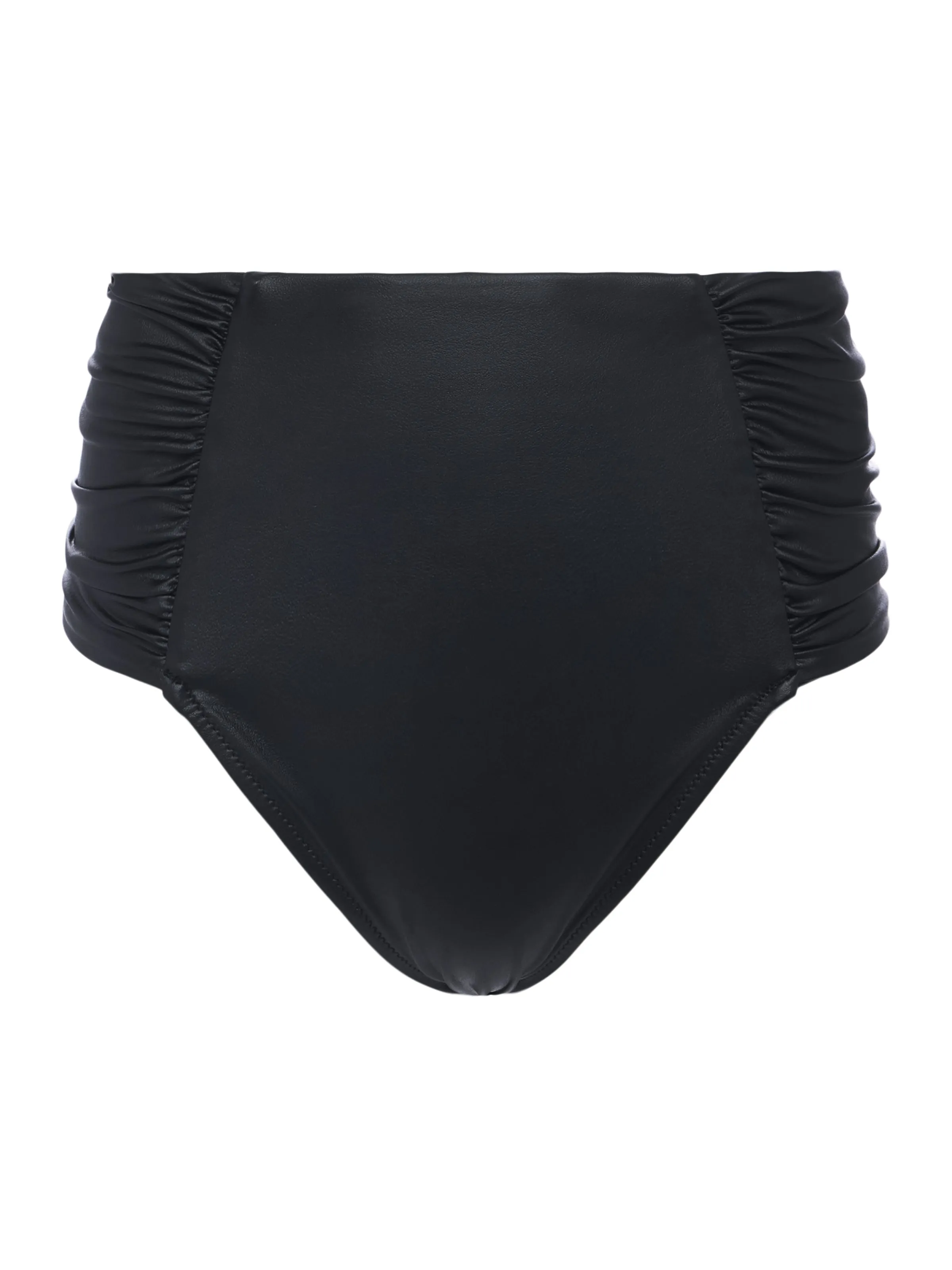 Vanessa Faux Leather Bikini Bottom