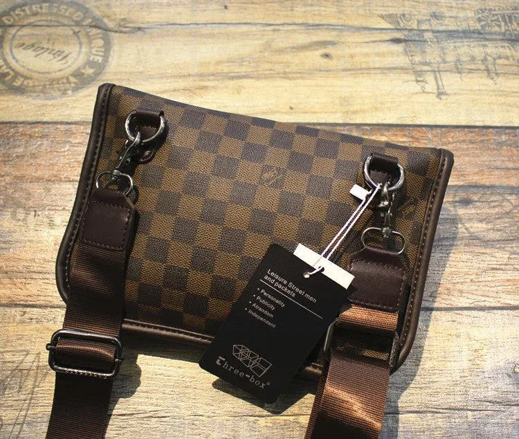 Vvsha  Christmas Gift Checkered Crossbody Bag