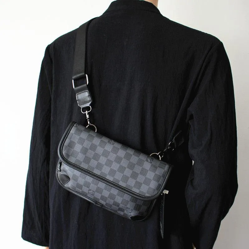 Vvsha  Christmas Gift Checkered Crossbody Bag