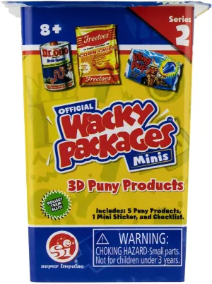 Wacky Packages Minis Series 2 Blind Box | One Random