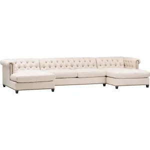 William Sectional, Crevere Cream